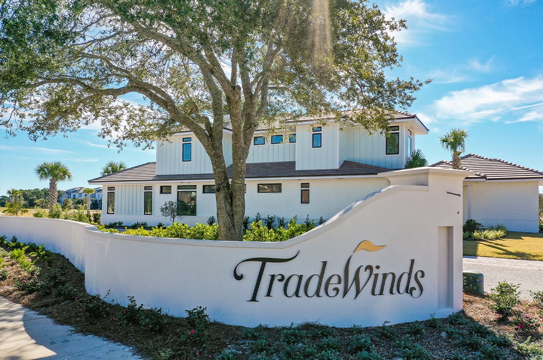 TradeWinds in Regatta Bay TradeWinds in Regatta Bay Sign