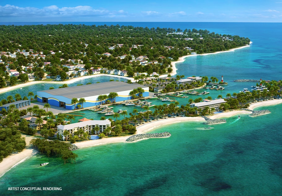 Legendary Marina Blue Water Legendary Marina Blue Water Cay Bahamas